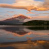 山中湖畔富士山1