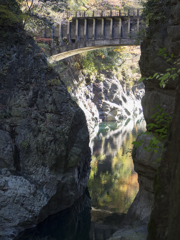 渓谷　猿橋　