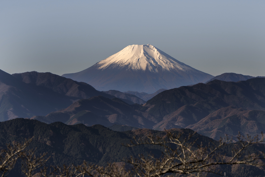 高尾山　富士山