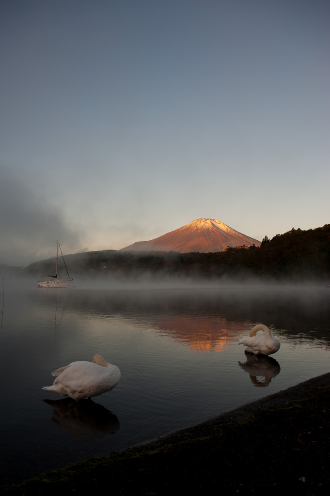 富士山　山中湖2