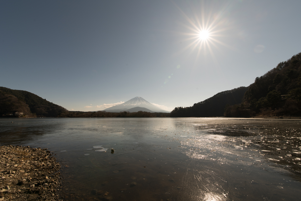 富士山　精進湖