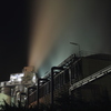 夜の工場 01