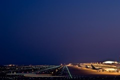 関西国際空港の夜景