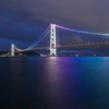 明石海峡大橋の夜