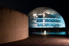 大阪海の時空館の夜景
