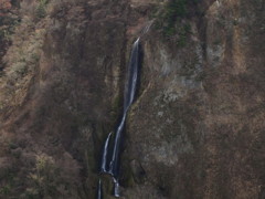 九重「夢」大吊橋から望む滝
