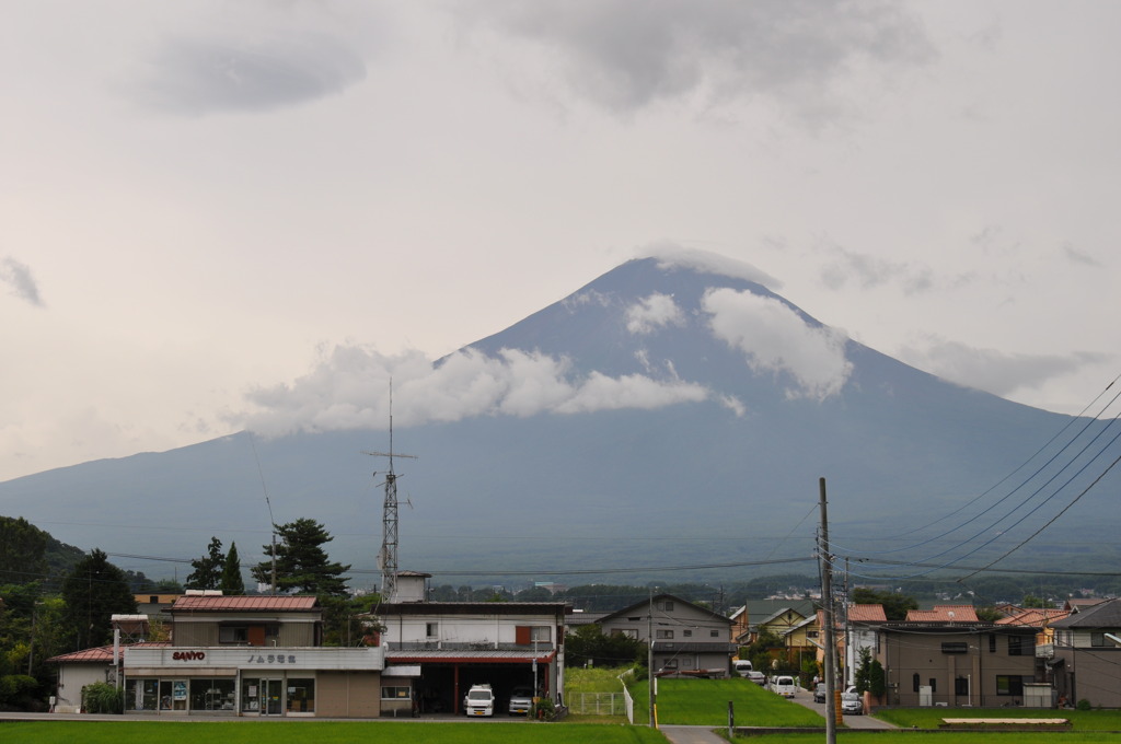 富士山・・・雪がない