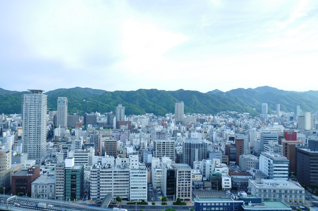 神戸の朝