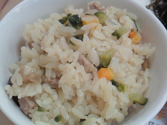 ゴーヤの炊き込みご飯