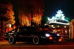 Z31と掛川城