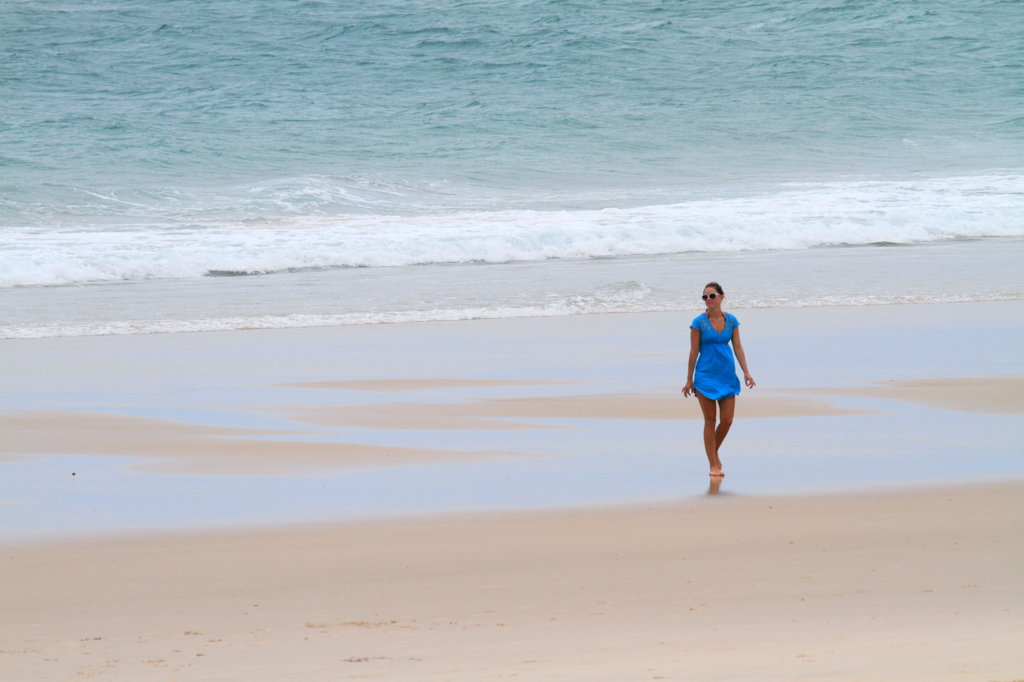 beach girl