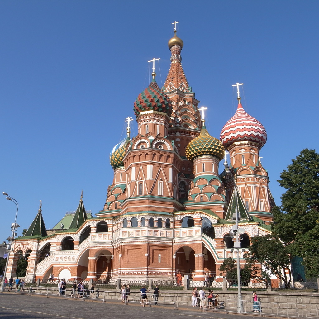 赤の広場（ポクロフスキー聖堂）