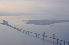 オーレスンリンク 橋 海を渡る橋 吊り橋