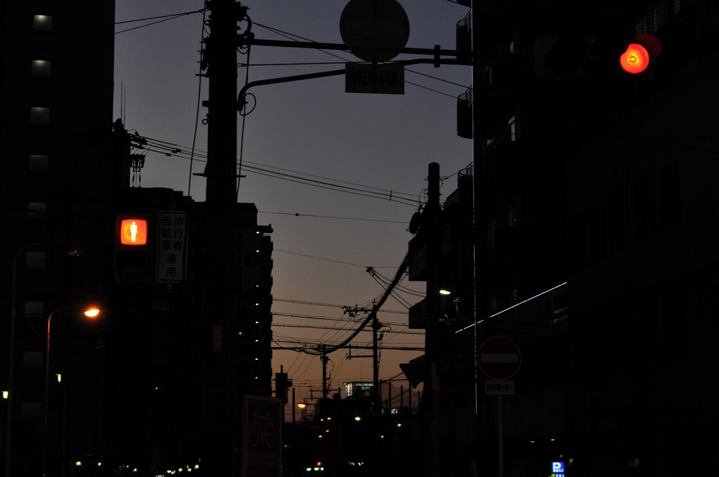 日本橋の夕暮れ