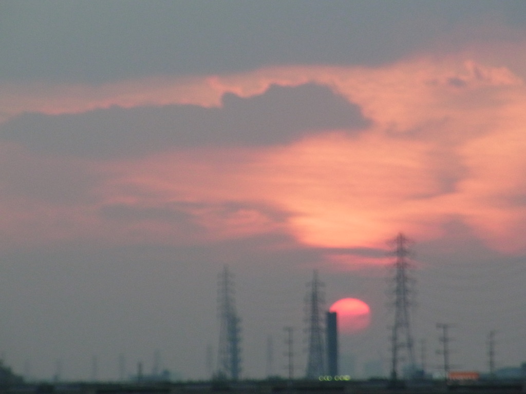 夕暮れ