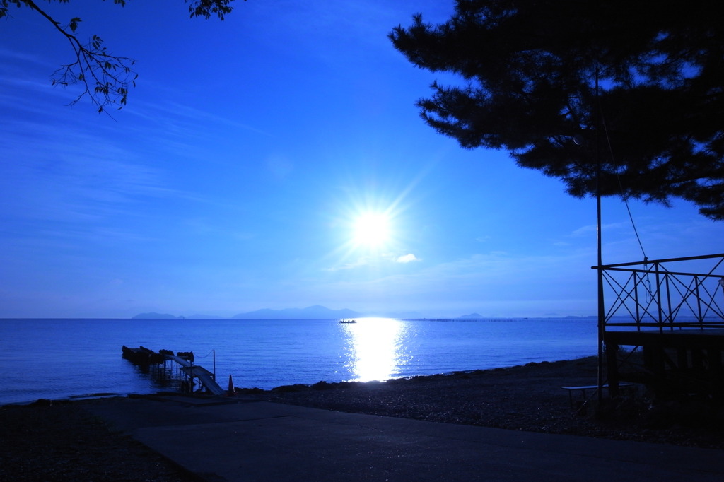 気持ちいい朝色