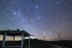 姫鶴平の星空