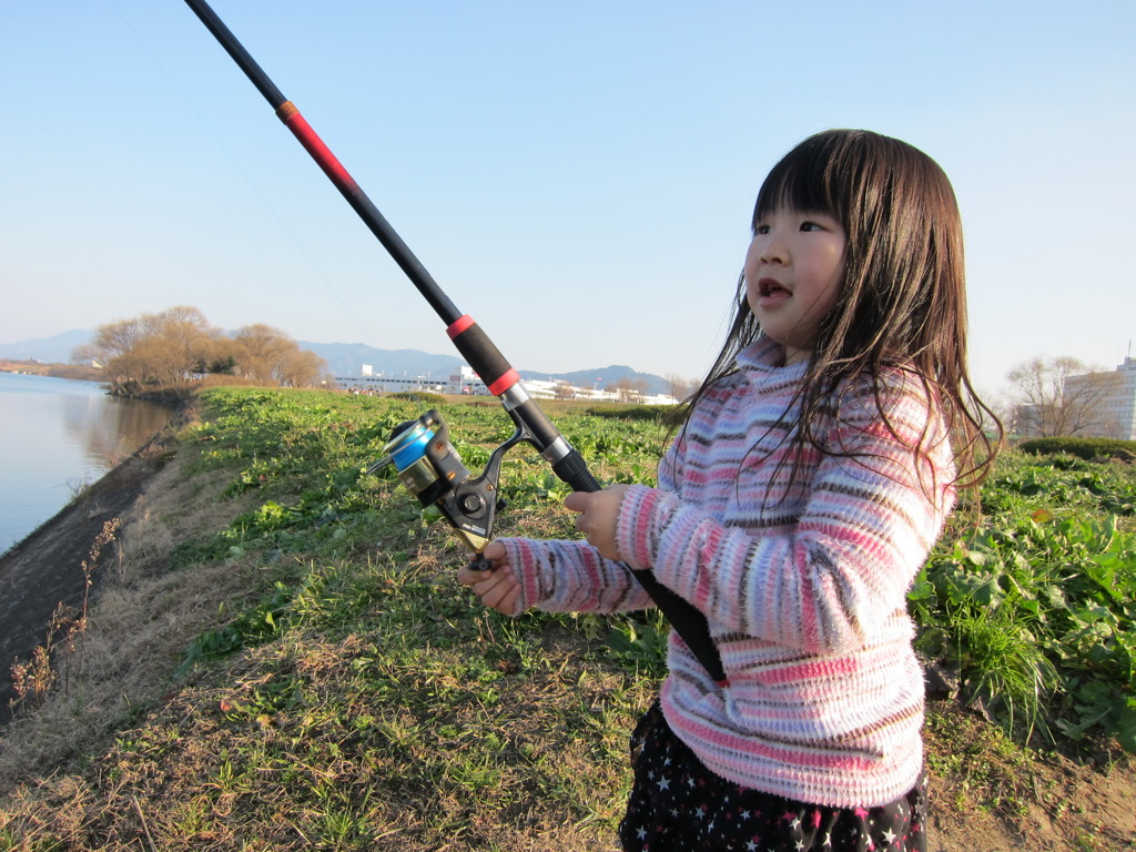 魚釣れたかな？