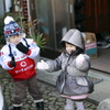 「お兄ちゃん雪よ!」