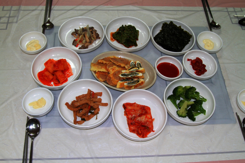 韓国の一般的な朝食