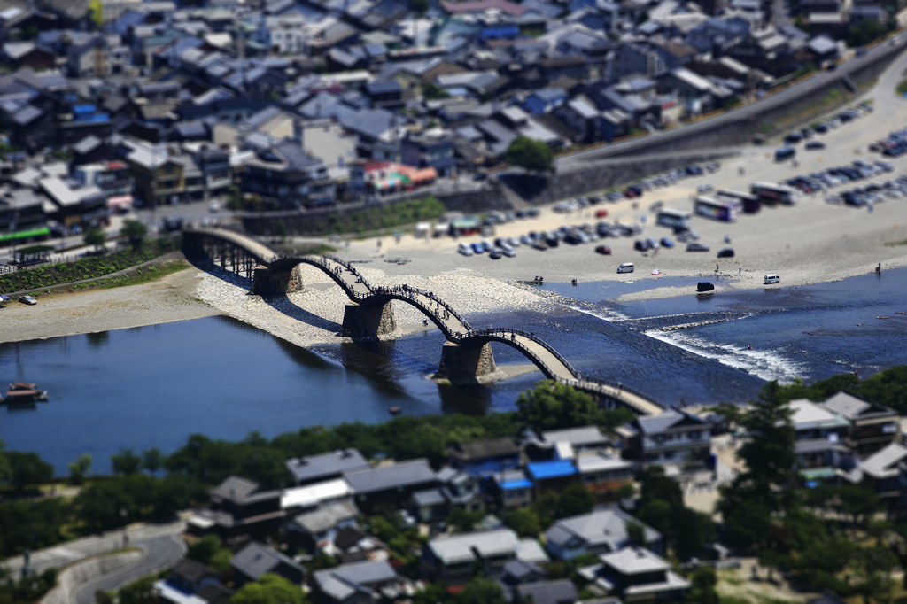 錦帯橋（ジオラマ）