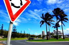 オーストラリアの道