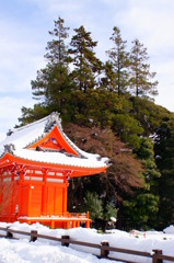 神社の景色