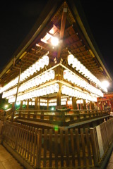 提灯と舞台