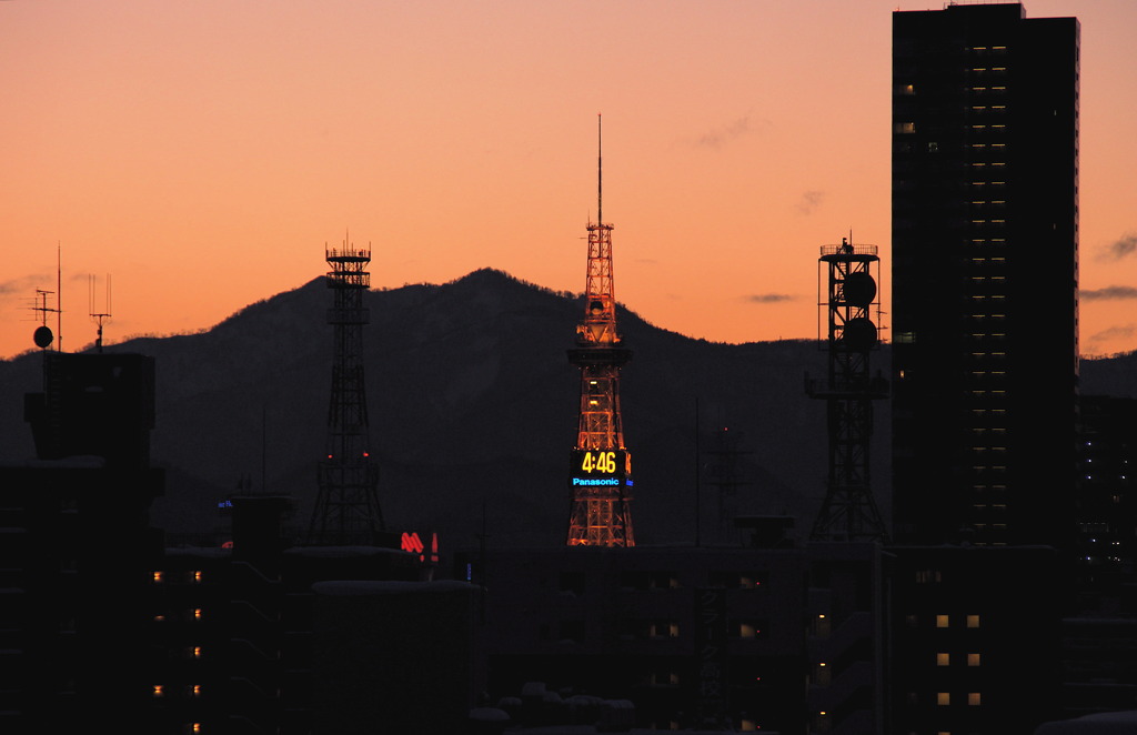 夕暮れ２