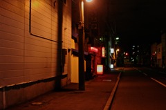 路地裏の夜