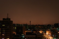 真夜中の空