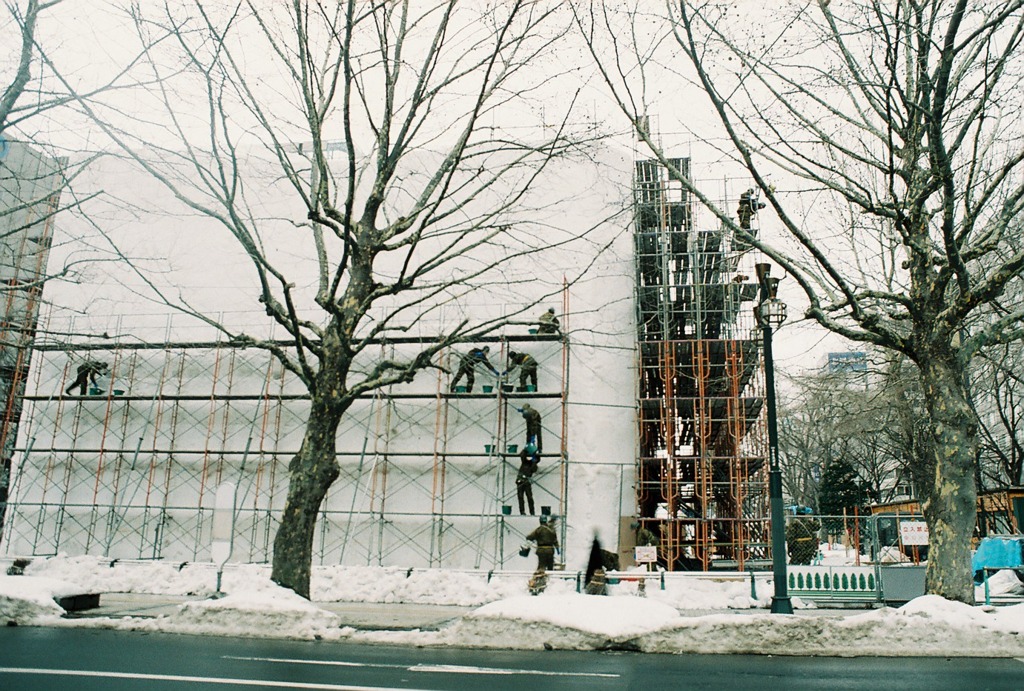 For the Snow Festival