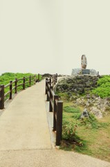 辺戸岬までの道