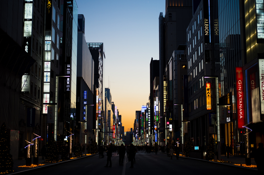 東京の情景　～　銀座　～