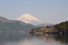芦ノ湖からの富士山