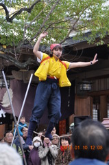 女軽業師