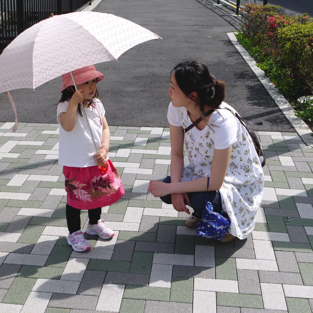 日傘が持ちたくて・・・