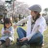 花より団子より愛娘と愛妻