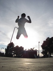 Jump infront of the Sun