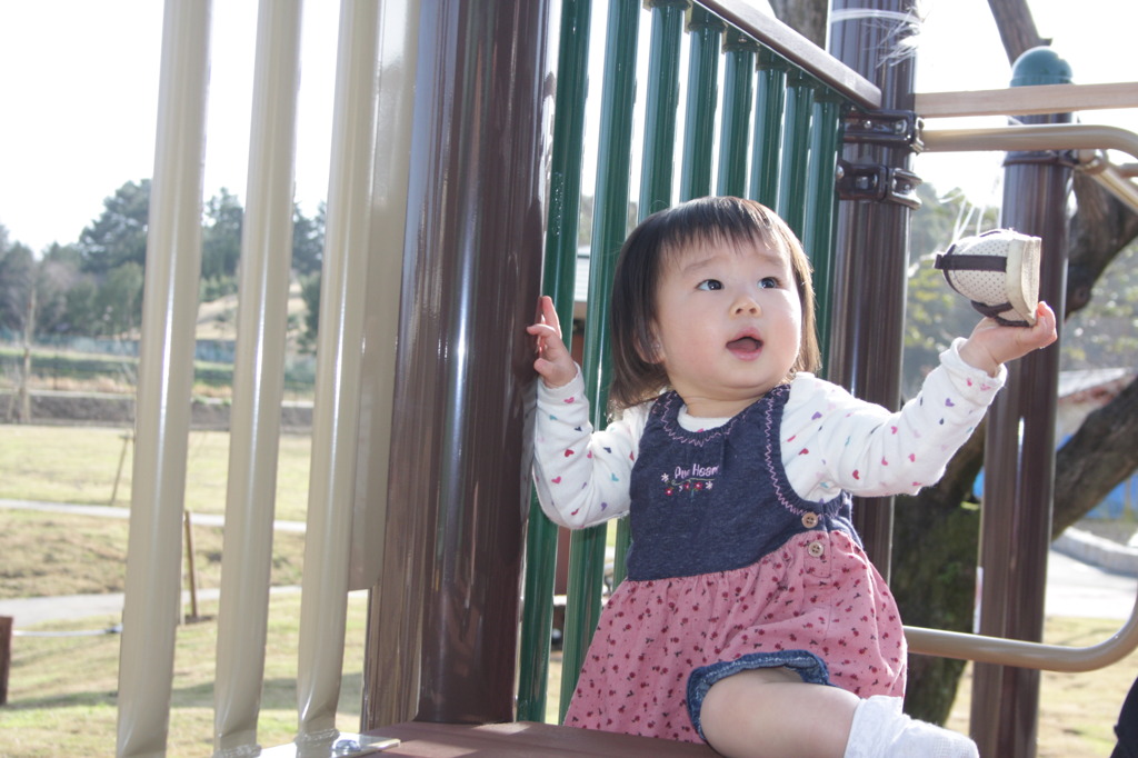 ママ！くつ～！！