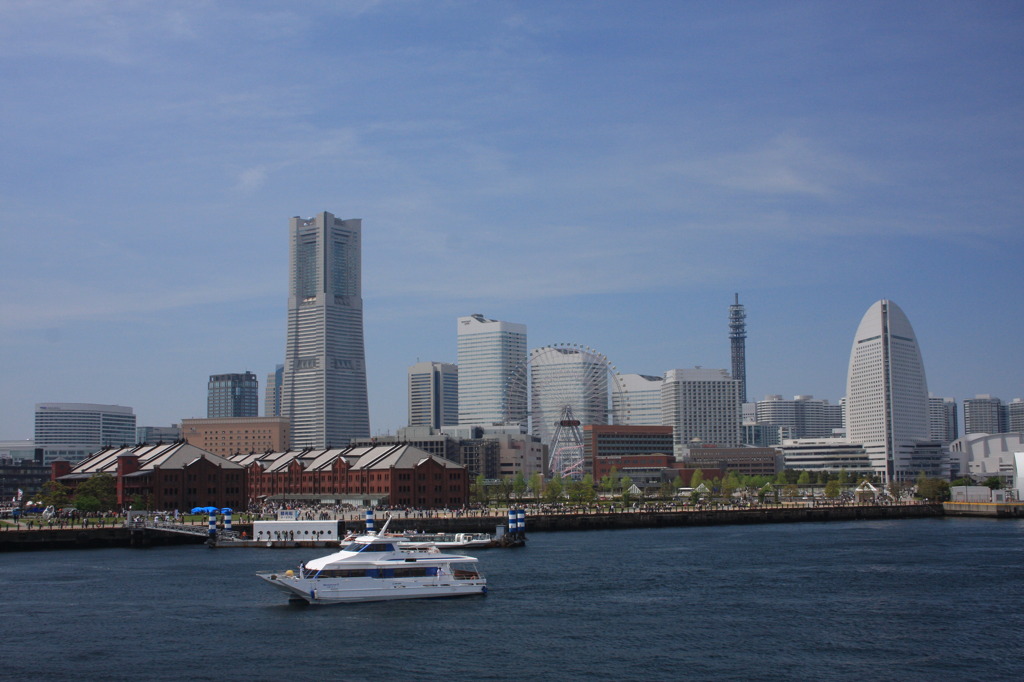 大桟橋からの眺め