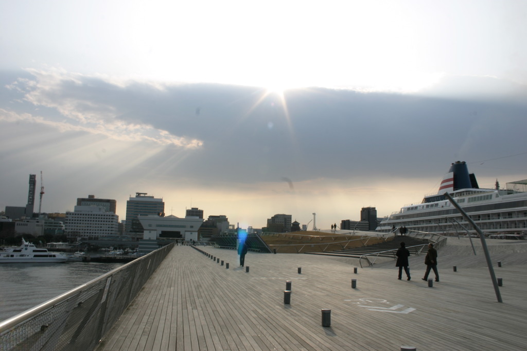 飛鳥Ⅱ　大桟橋