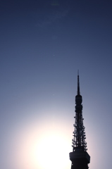 Silhouette tower