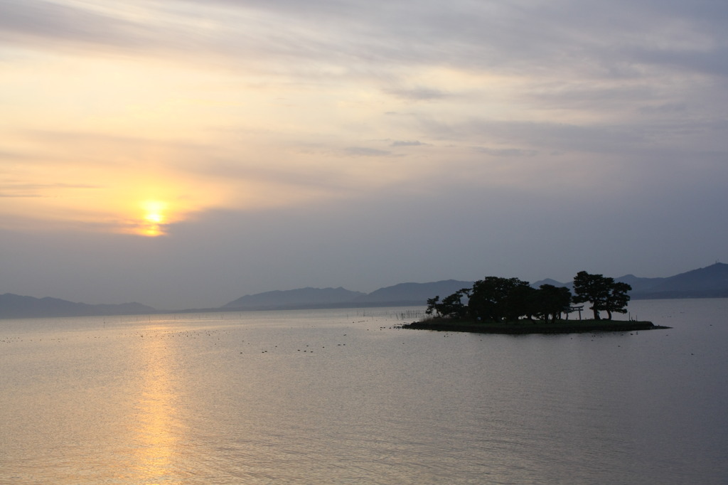 宍道湖嫁島