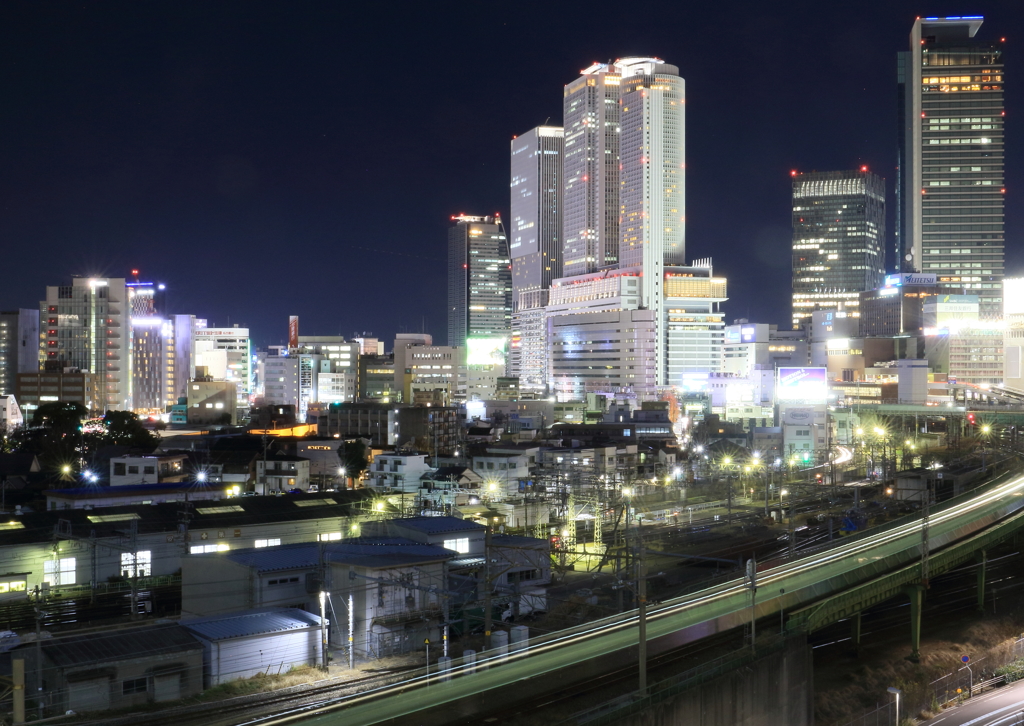 鉄道夜景