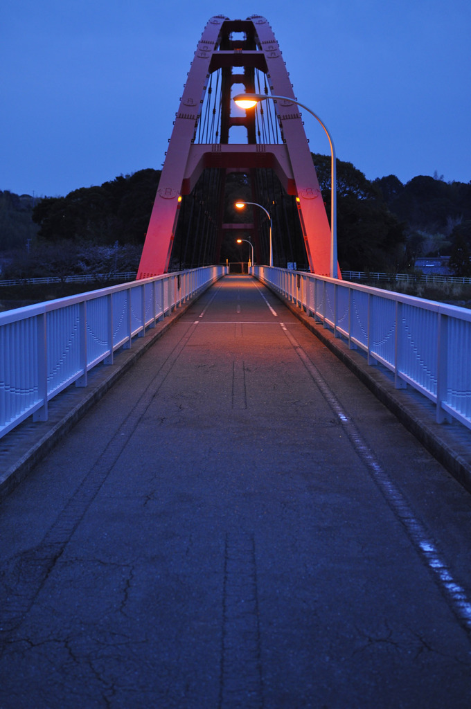 紅い吊り橋