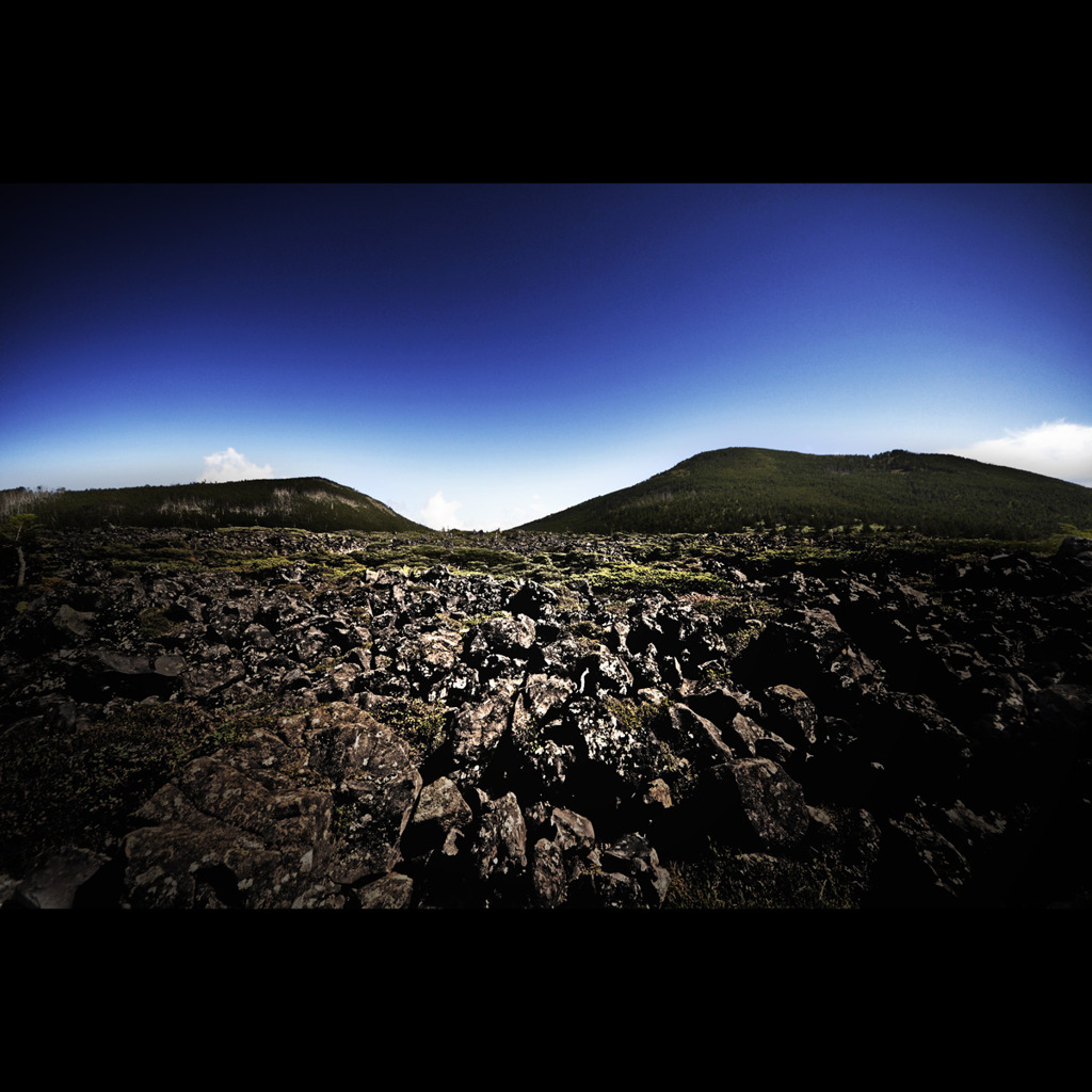 火山地帯