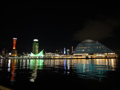 神戸メリケンパーク夜景
