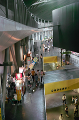 球場外野席通路