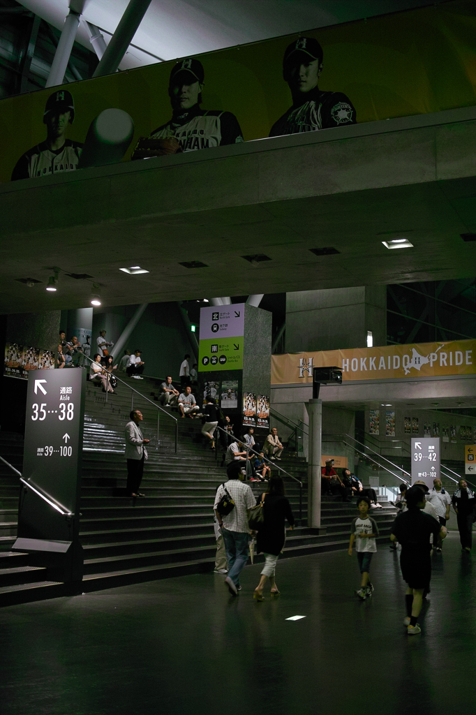 球場通路階段